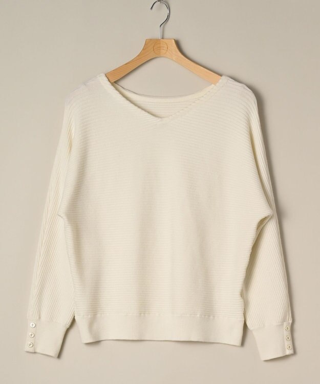 ONWARD Reuse Park 【any SiS】ニット秋冬 オフホワイト