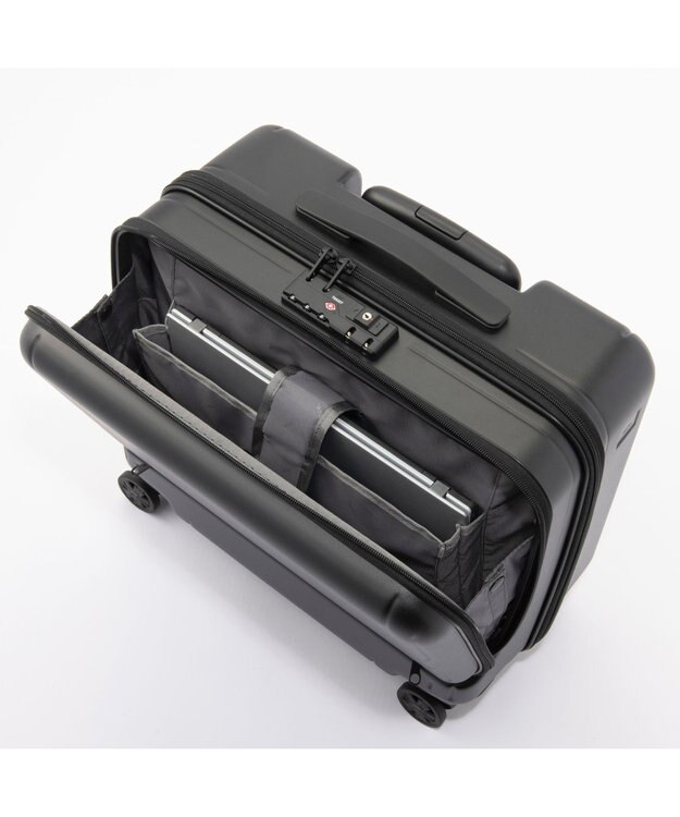 ACE BAGS & LUGGAGE ace. ジェットエクセル スーツケース 26リットル ヨコ型 06853 エース ブラック