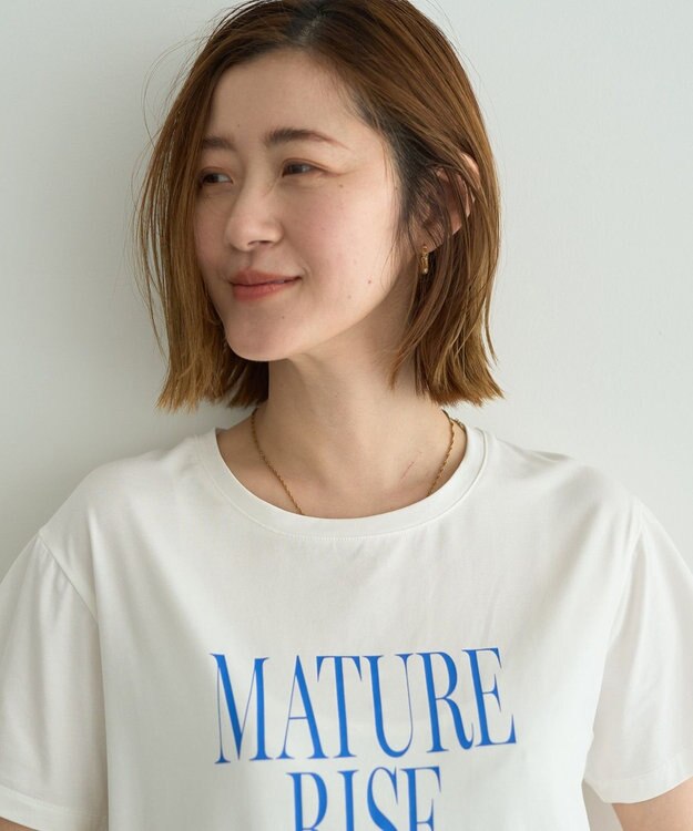 YECCA VECCA 【接触冷感】メッセージロゴTee B