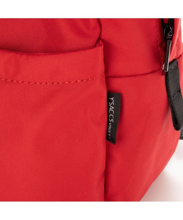 Y'SACCS 【Y’SACCS vous et】 フロントポケットリュックサック レッド
