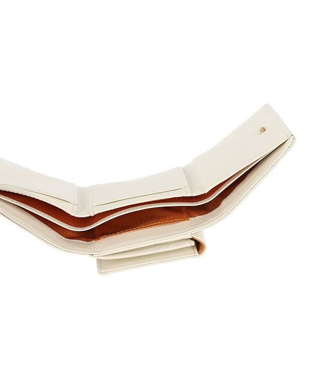 LANVIN en Bleu エルヴィー 三つ折り財布 アイボリー