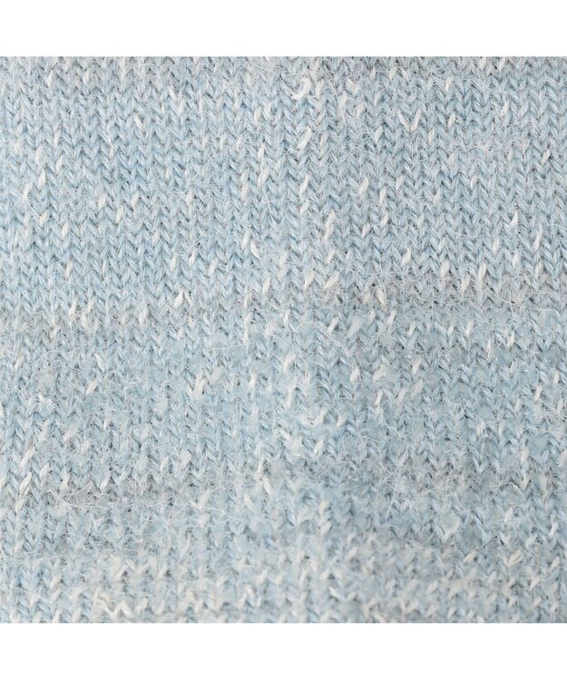 Chacott ふわふわオーバーソックス(アルパカ糸使用) ベビーブルー