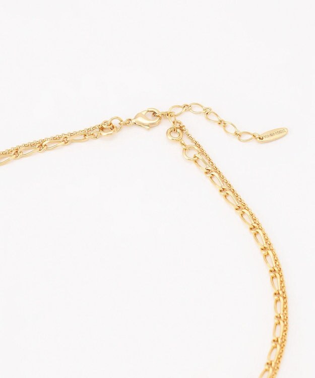 23区 2WAY プレート ネックレス ゴールド系