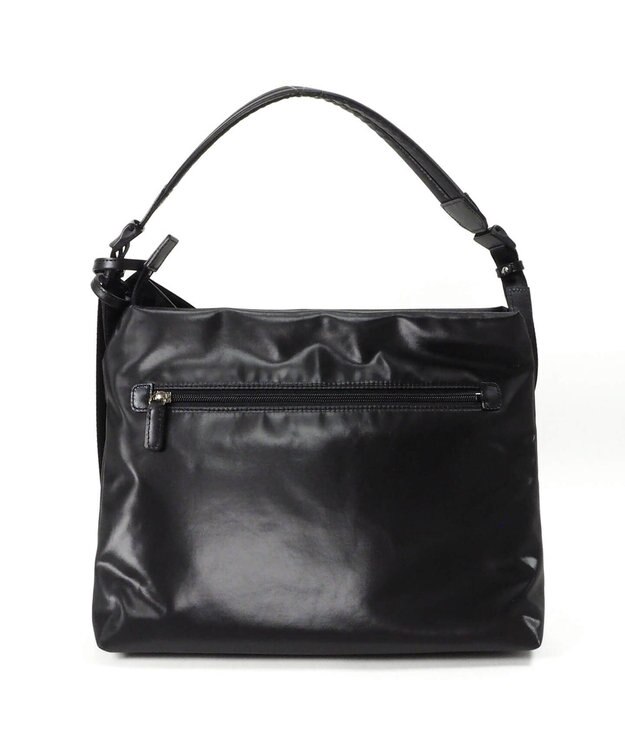 PELLE BORSA ギャザーショルダー Cheers チアーズ 4675 ブラック