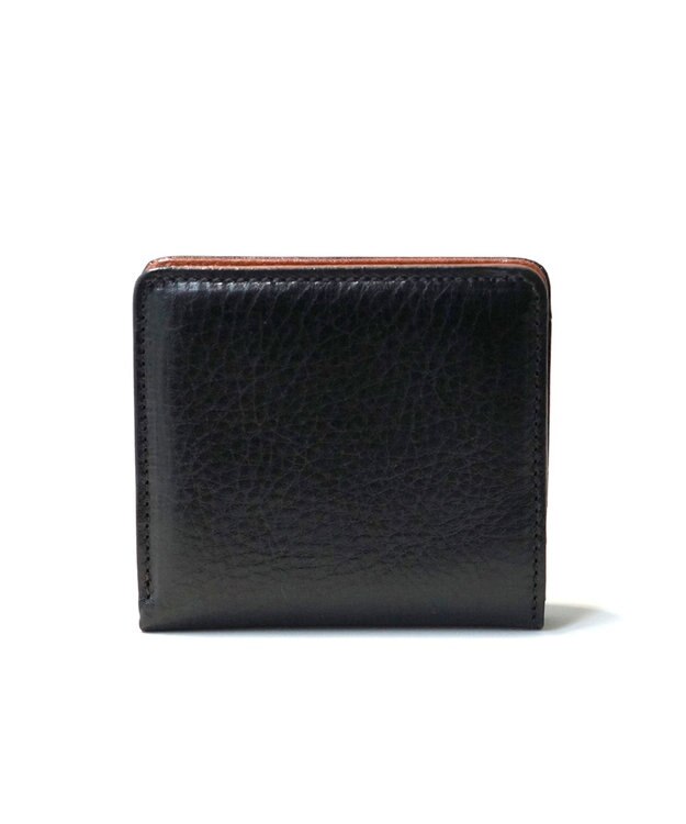 FOLNA RD ヌメオイルシュリンク二つ折り財布 ブラック