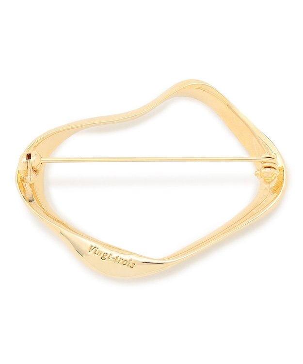 23区 【VERY3月号掲載】ニュアンス リング ブローチ ゴールド系