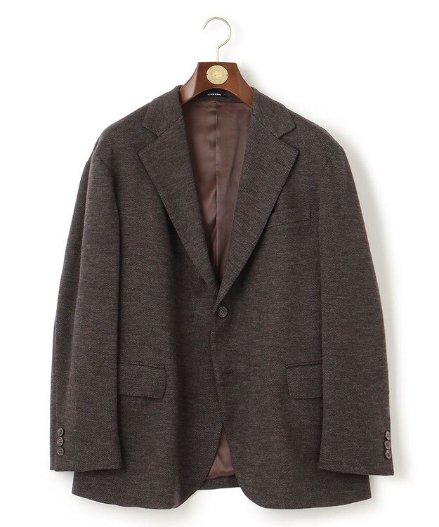 J.PRESS MEN 【KING SIZE】SOFAニット ジャケット ダークブラウン系8