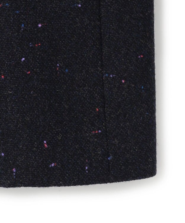 ICB 【30th ANNIVERSARY】 カラーネップツイード ジャコット ミッドナイト（ネイビー系）