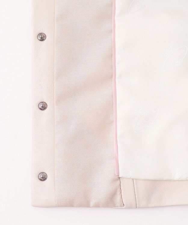 TOCCA BUBBLES レザージャケット アイボリー系