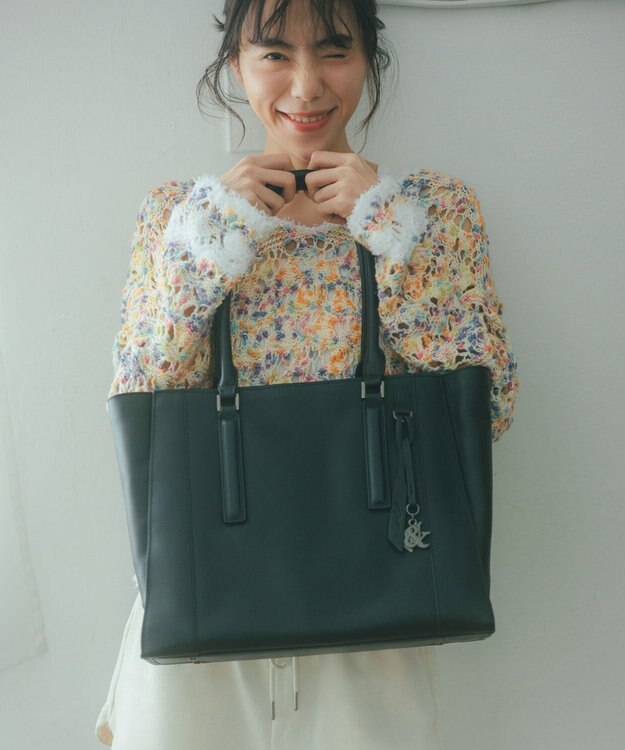 ACE BAGS & LUGGAGE W&.Day/Night グルマンキー レザートート A4サイズ 13.3インチPC収納 19001 ダブルアンドデイナイト ブラック