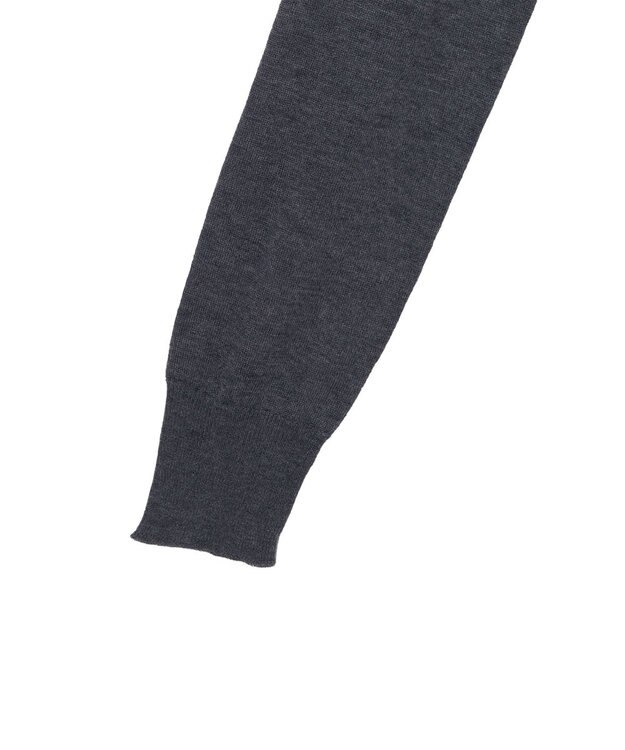 JOSEPH 【洗える】キャッシュエアー　ラウンドネックニット Smoke