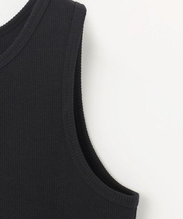 NAVE 【Nave】リブカットソー タンクトップ ブラック系