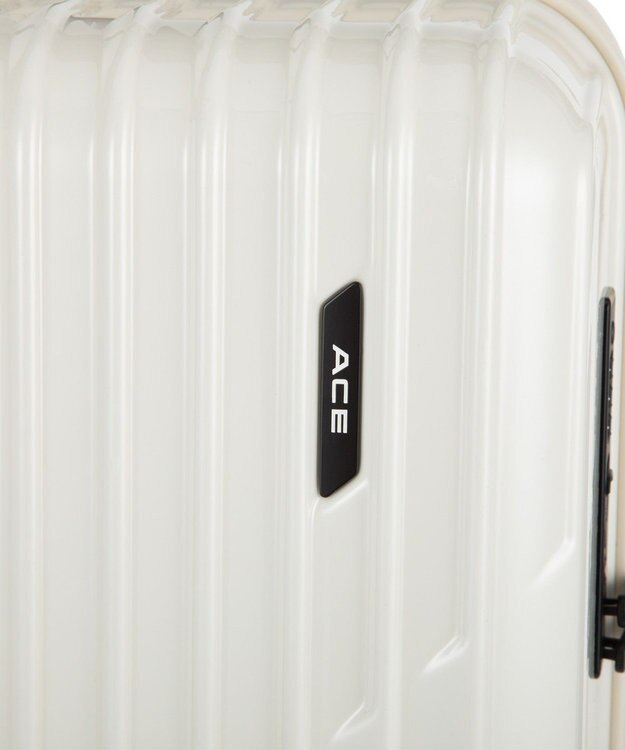 ACE BAGS & LUGGAGE 【WEB限定】ACE クレスタS スーツケース 60/73L ストッパー付き 09162 エース アイボリー