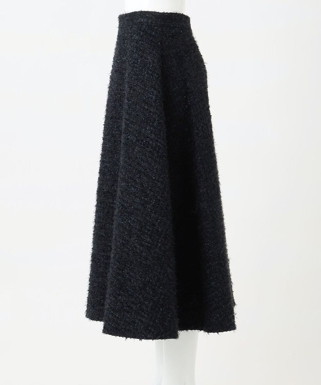 23区 S 【R(アール)】ファンシーツイードスカート ネイビー系