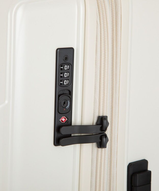 ACE BAGS & LUGGAGE 【WEB限定】ACE クレスタS スーツケース 60/73L ストッパー付き 09162 エース アイボリー