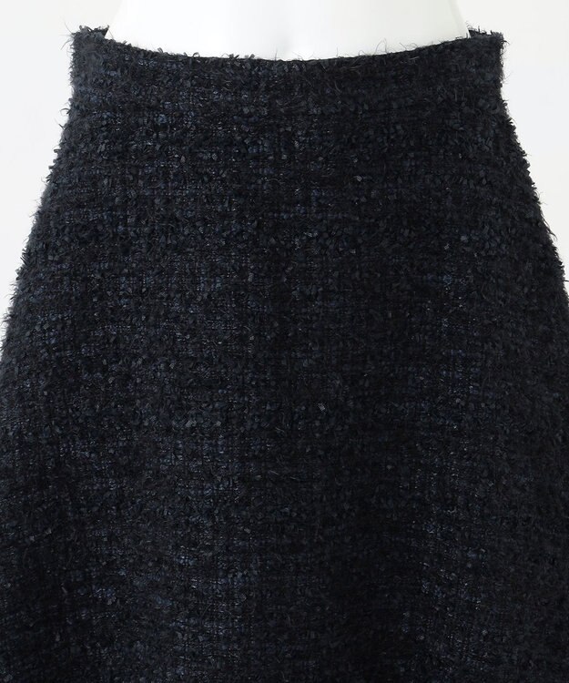 23区 S 【R(アール)】ファンシーツイードスカート ネイビー系