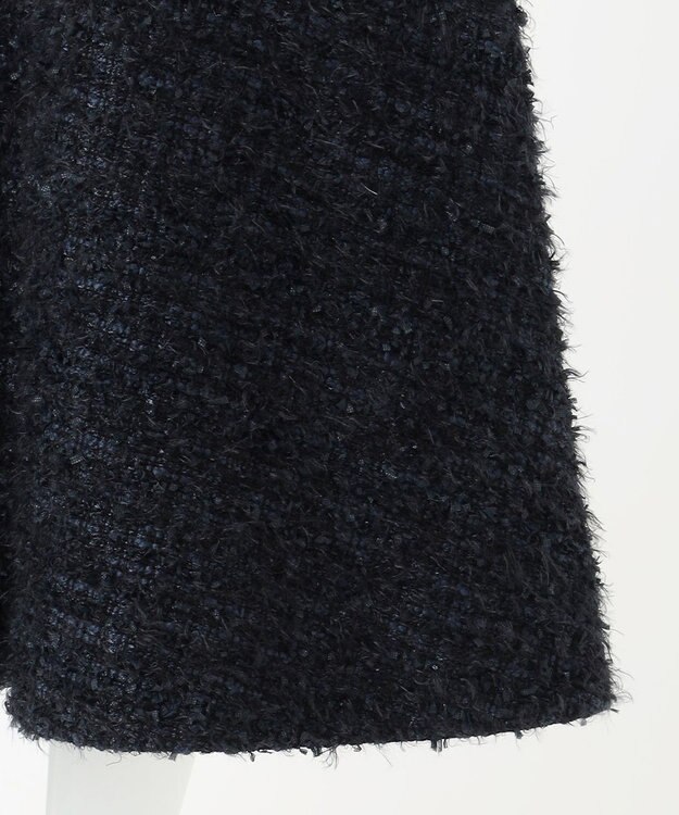 23区 S 【R(アール)】ファンシーツイードスカート ネイビー系