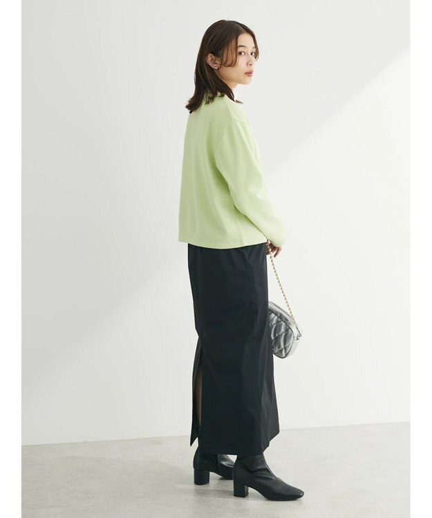 Green Parks ・ＳＵＧＡＲ　ＳＰＯＯＮ　３ｗａｙペプラムスカート Black