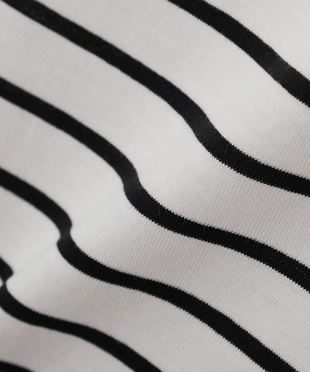 YECCA VECCA アシメペプラムカットソー Border