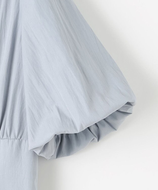 Feroux バルーンスリーブ ワンピース スカイブルー系