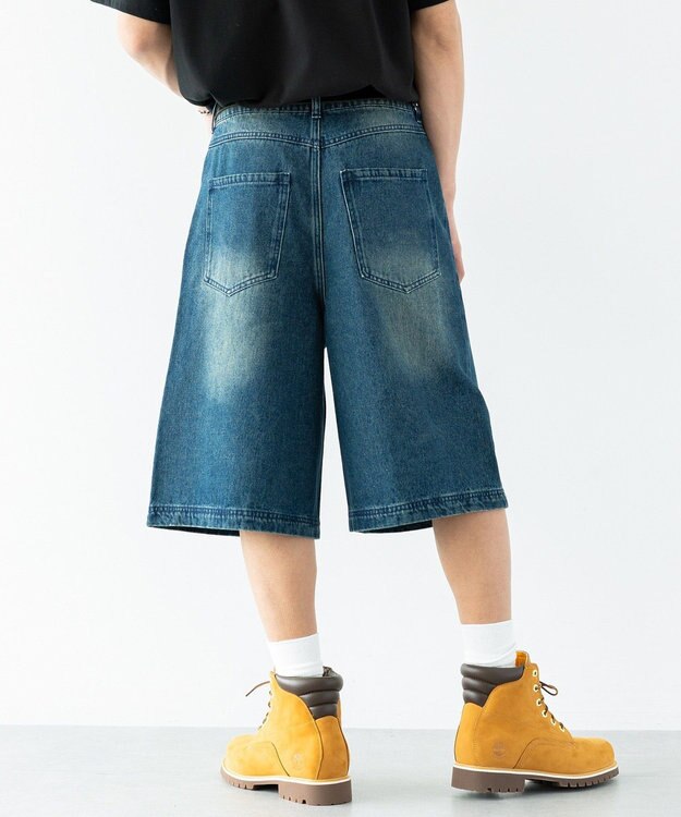 CRAFT STANDARD BOUTIQUE デニムバギーショーツ Indigo