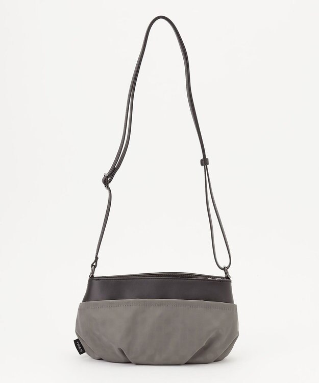 Y'SACCS Polka Dots　タックラウンドポシェット グレー