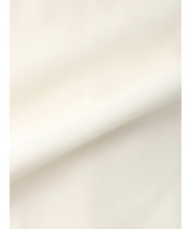 earth music&ecology ミリタリースタンドカラーベスト Off White