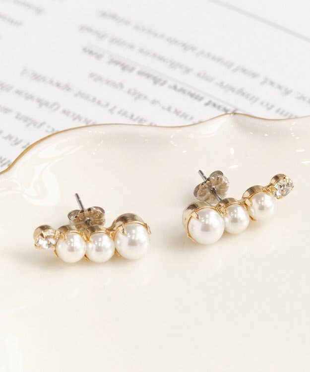 Phoebe 〈シリーズ累計販売20000点突破！〉Rio de laパールピアス ゴールド