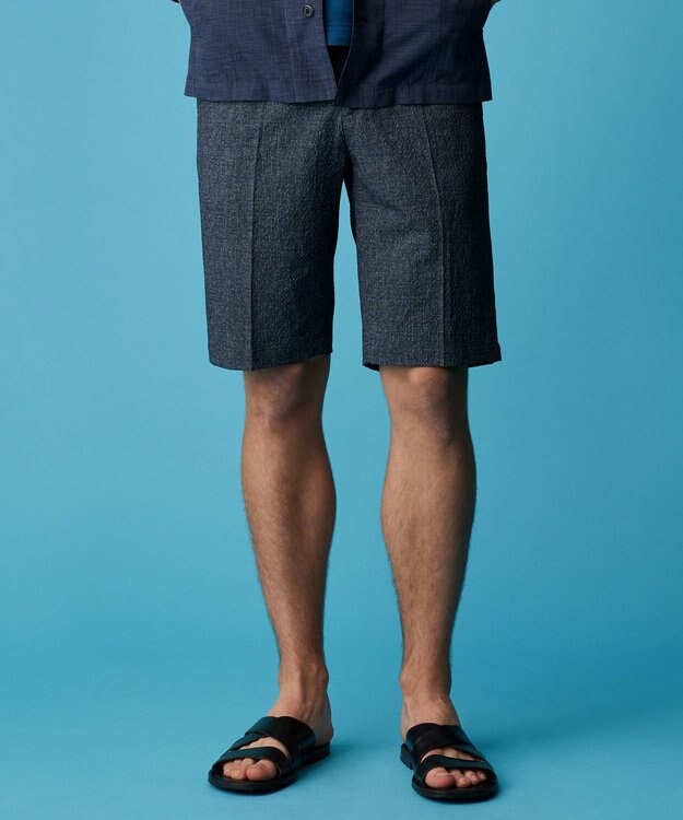 JOSEPH ABBOUD 【キングサイズ・多機能シリーズがさらに薄く新開発】ライトウェーブライト ショーツ ネイビー系2