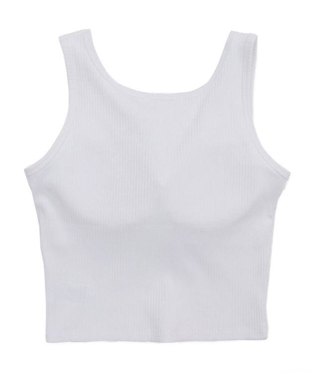 WEGO 【カップ付きインナー】グラフィックカップ付きリブタンク 柄1