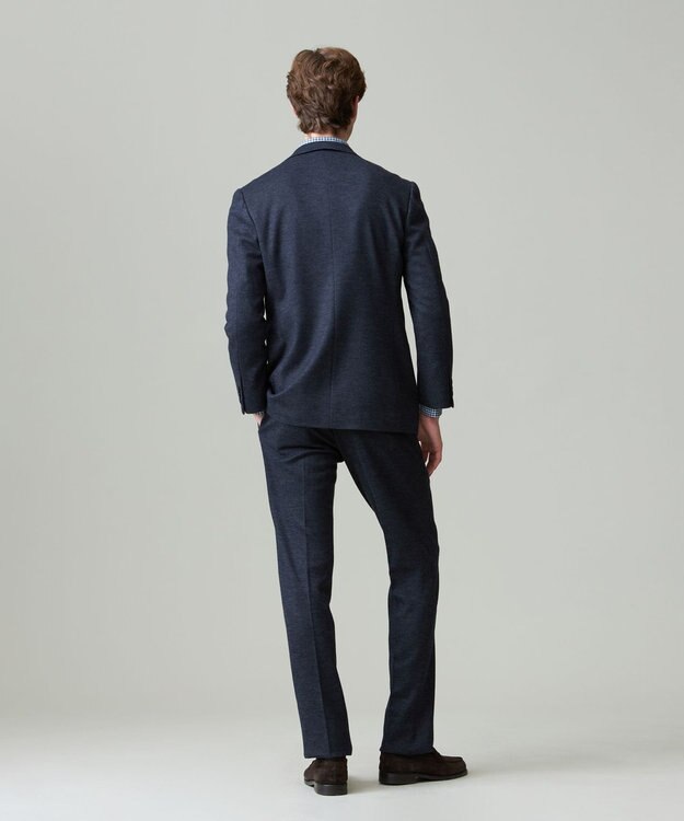 J.PRESS MEN 【セットアップ対応】SOFAニット ハイグレードジャージ スラックス ネイビー系8