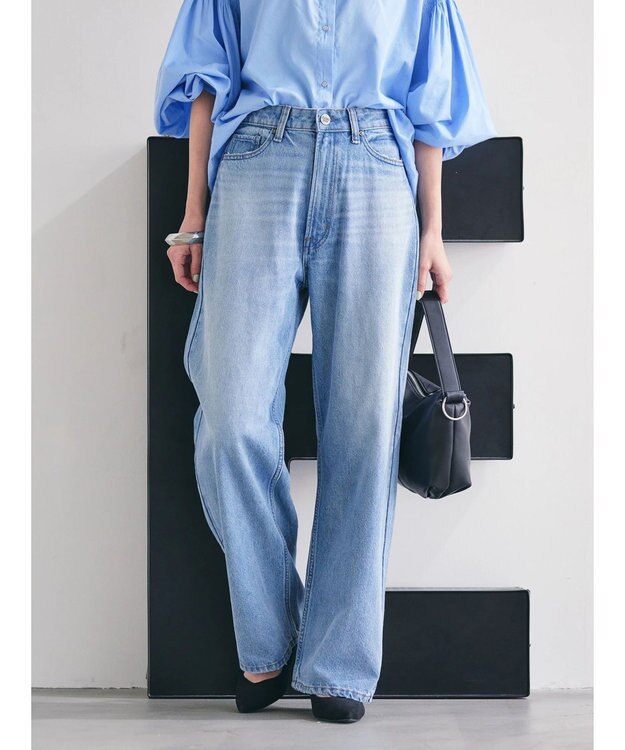 AMERICAN HOLIC ワイドデニム Light Indigo
