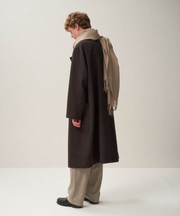 ATON FINE AIR WOOL | オーバーサイズストール - UNISEX BEIGE