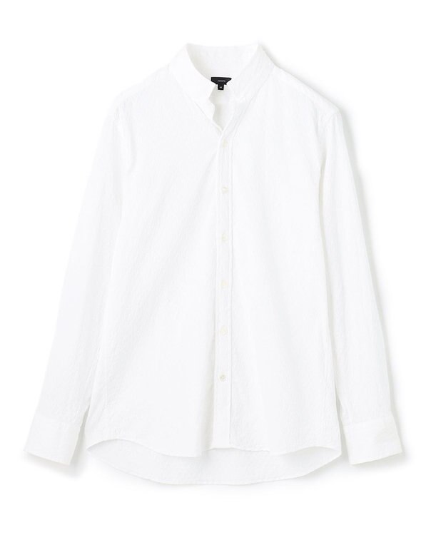 JOSEPH HOMME アロージャガードストレッチ ウイングカラーシャツ ホワイト系