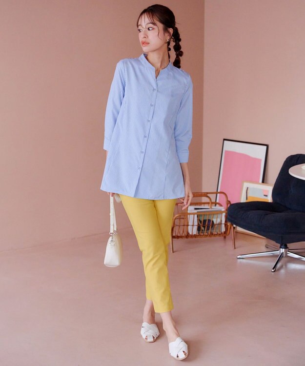 Tiaclasse 【新色追加・シーズンレス・日本製】エアシルキーパンツ レモンイエロー