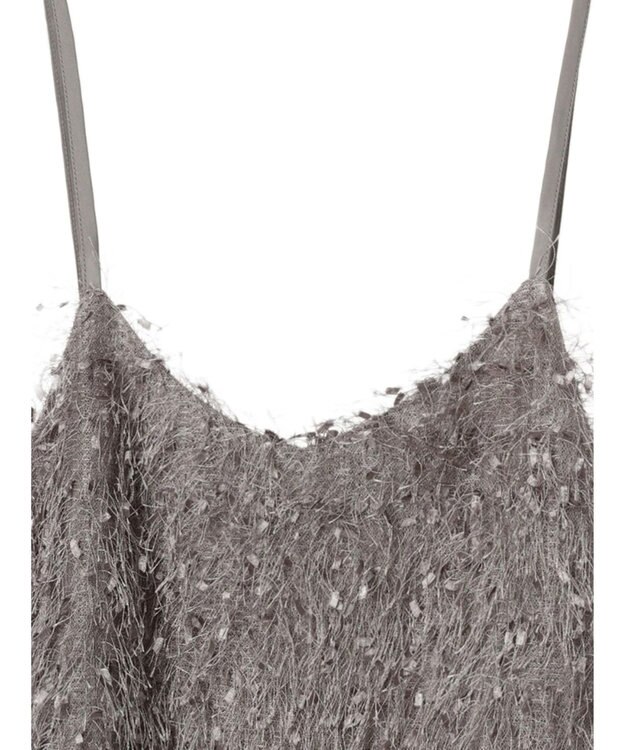 Green Parks テープヤーンキャミビスチェ Gray