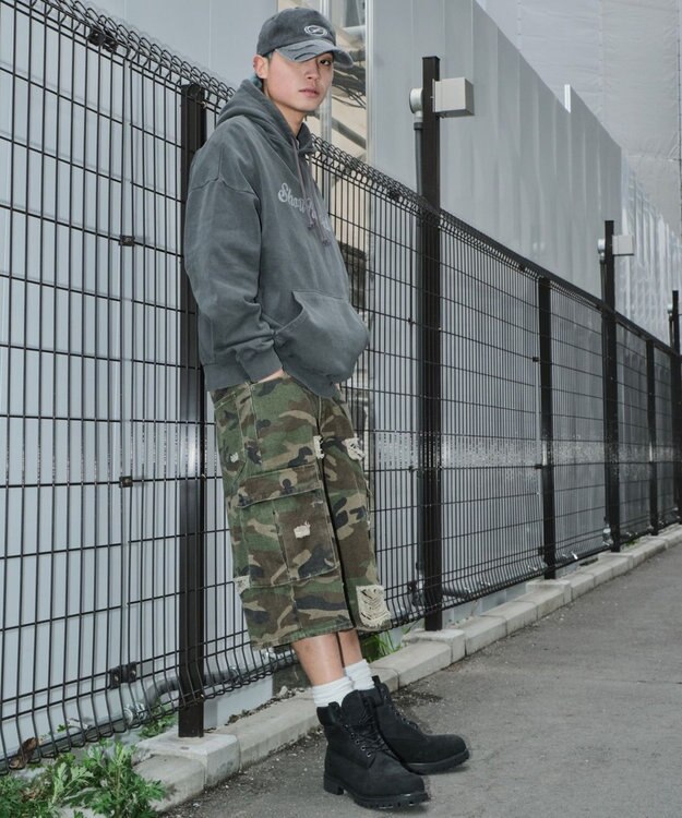 WEGO スーパーバギーカモフラカーゴショーツ 柄1