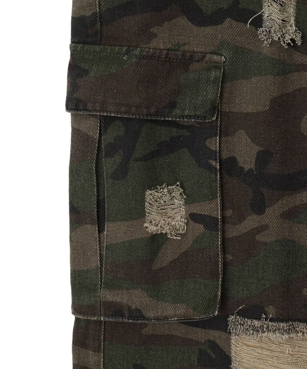 WEGO スーパーバギーカモフラカーゴショーツ 柄1