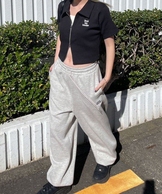 WEGO ダブルジップトップス ブラック