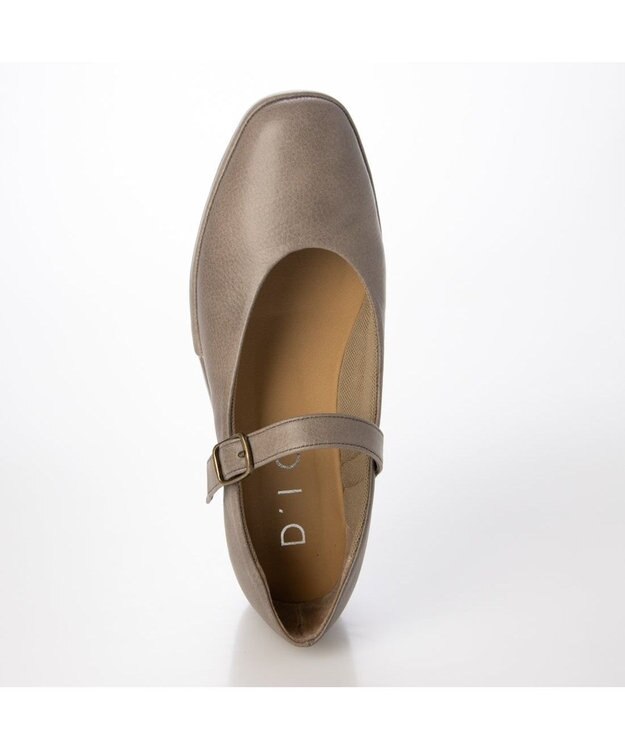 MODE ET JACOMO <D'ICI>ワンストラップローヒールパンプス オーク