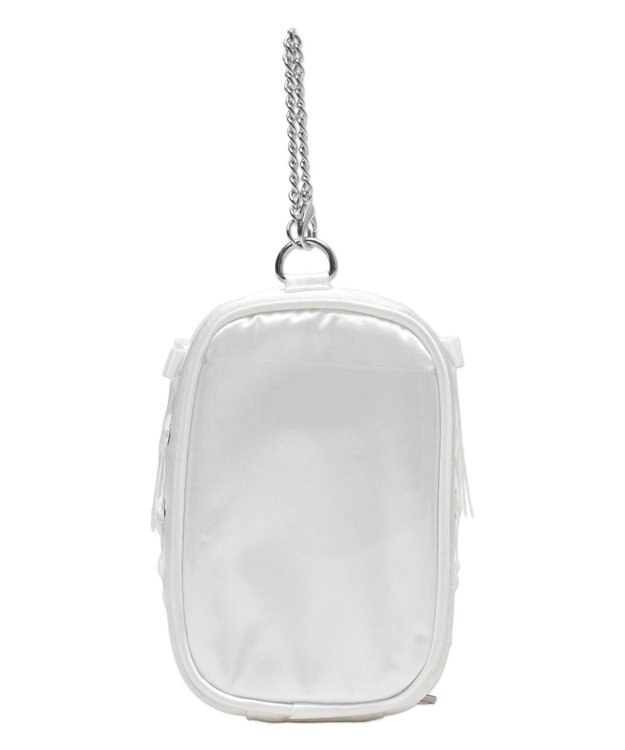 WEGO 【痛バ＆推し活グッズ】サイドレースアップぬいポーチ ホワイト