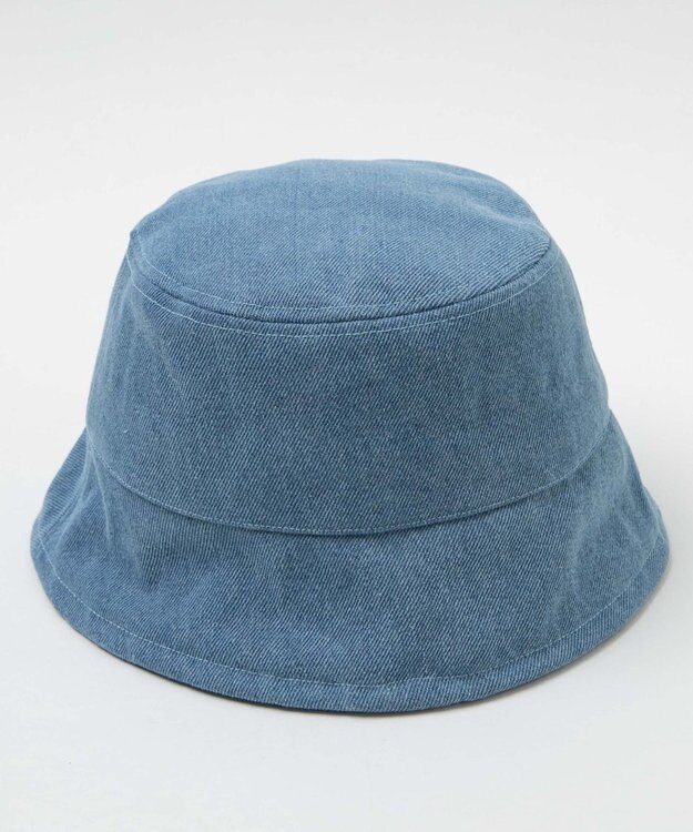 WEGO ダウンブリムバケットハット デニム淡色