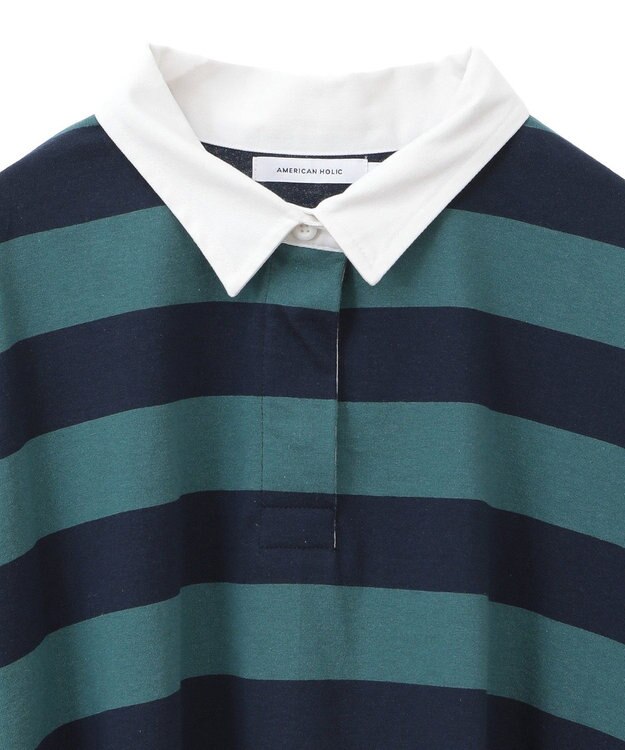 AMERICAN HOLIC BIGラガーシャツ Green