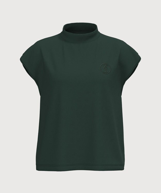 23区GOLF 《追加生産/新色登場》【WOMEN】機能に優れた新素材「AIR TOOL」モックネック ダークグリーン系