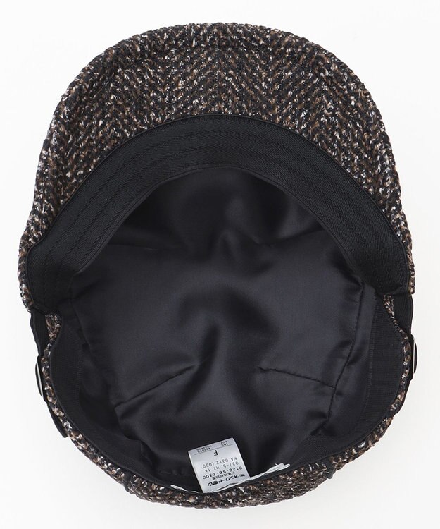 JOSEPH ABBOUD ツィーディフリース ハンチング ブラウン系