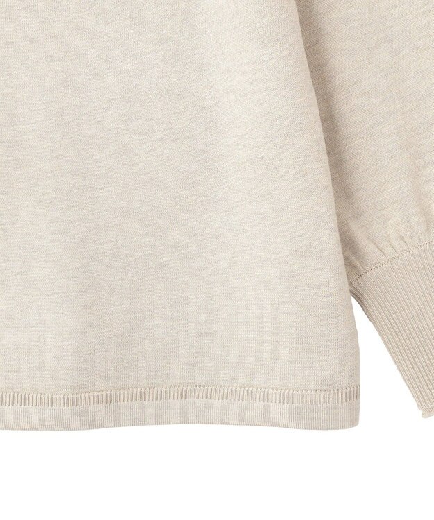 earth music&ecology ディープＶネックプルオーバー Beige