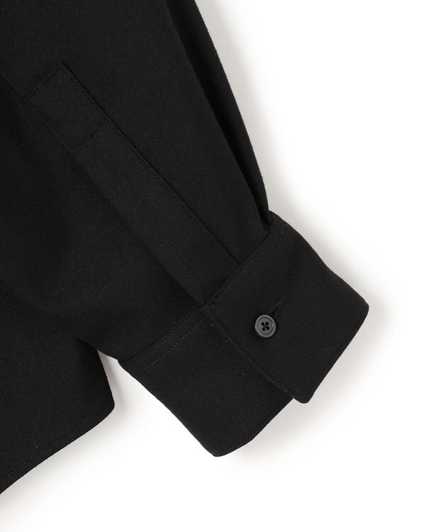 UNFILO MENS 【OCEANS 雑誌・web・YouTube 掲載】FLANNEL TOUCH シャツ ブラック