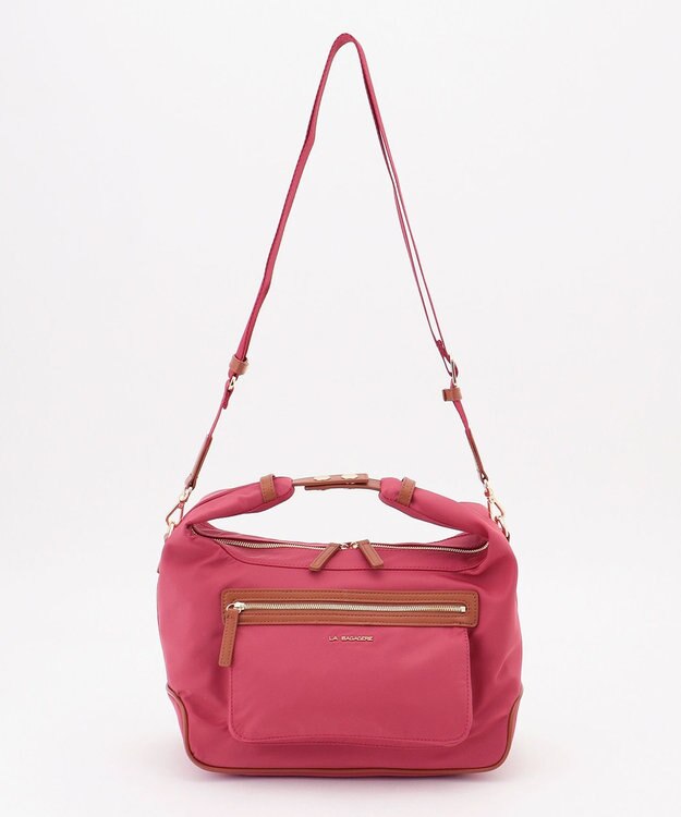LA BAGAGERIE ループ2WAYショルダーバッグ　Sサイズ ピンク