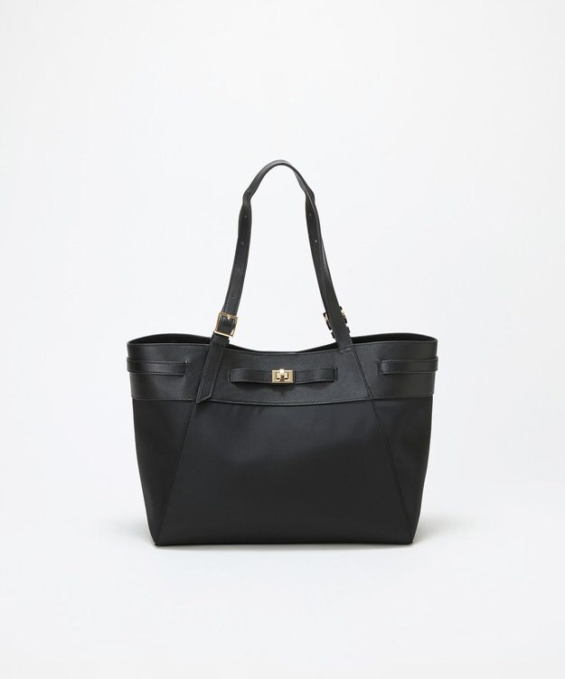 TOPKAPI 【TREASURE TOPKAPI】ナイロン レザーコンビ 2way トートバッグ A4対応 ブラック