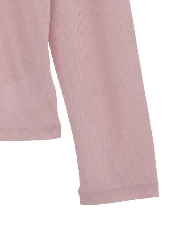 earth music&ecology クルーネックシアーテレコプルオーバー Pink